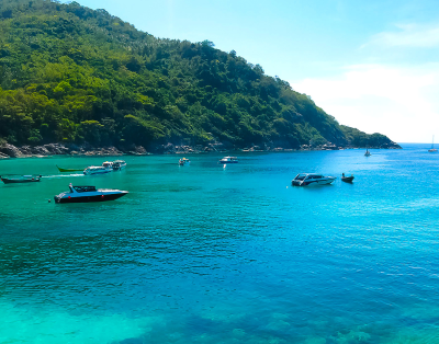 The Coral Beach Club  Sunset Promthep Cave By Catamaran Yacht