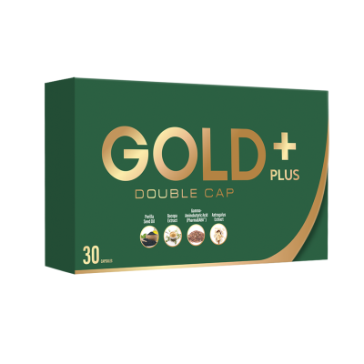 โกลด์ดับเบิ้ลแคปพลัส (Gold Double Cap Plus) บำรุงสมองคุณปัญญา 5 กล่อง