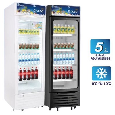 ตู้แช่เย็น 1 ประตู ยีห้อ CLEO (สีขาว และ สีดำ ) รุ่น CCS-5250 ตู้แช่เย็น 1 ประตู ยีห้อ CLEO (สีขาว และ สีดำ ) รุ่น CCS-5250