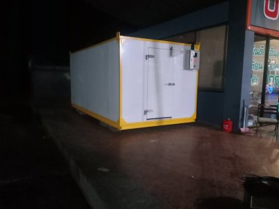 ห้องแช่แข็ง ขนาด  500 x 250 x 210 cm. อุณหภูมิ -18 องศา (มือสอง ประกอบใหม่ทั้งหมด)