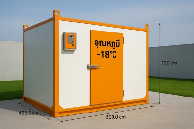 ห้องเย็น แบบแช่แข็ง Freezer Room ขนาด 300 x 400 x 300 cm. ห้องเย็น แบบแช่แข็ง Freezer Room ขนาด 300 x 400 x 300 cm.