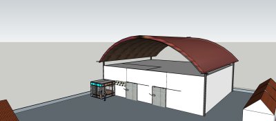 ห้องเย็น แบบ 2 ระบบ ขนาด 20 x 17 x 5.5 เมตร