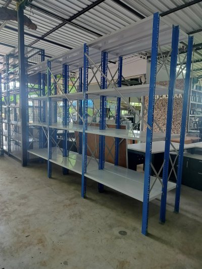 ชั้นวางของ แบบ Micro rack(ไมโครแร็ค)มือสอง รุ่นหนาสุด แผ่นชั้นกว้าง 120 cm.