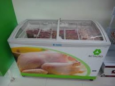 ตู้แช่แข็ง แบบฝากระจกโค้ง ยี่ห้อ SANDEN รุ่น SNC-0515 (18.3 คิว)