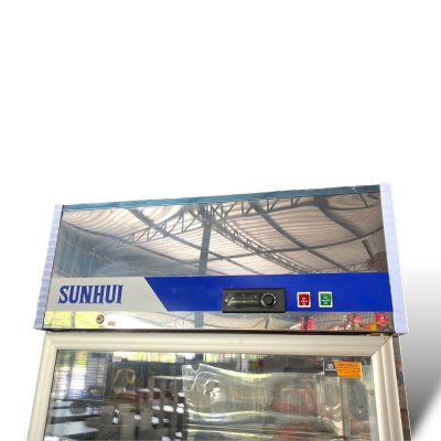 ตู้แช่สแตนเลส Sunhui ขนาด สูง 210 กว้าง 85 ลึก 70 (สินค้ามือสอง)