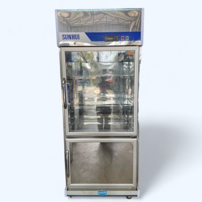 ตู้แช่สแตนเลส Sunhui ขนาด สูง 210 กว้าง 85 ลึก 70 (สินค้ามือสอง)