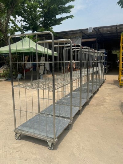 รถเข็นทรงสูง (Warehouse Trolley) ขนาดใหญ่  - มือสอง รถเข็นทรงสูง (Warehouse Trolley) ขนาดใหญ่  - มือสอง