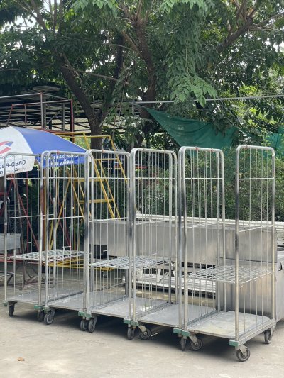 รถเข็นทรงสูง (Warehouse Trolley) ขนาดเล็ก - มือสอง