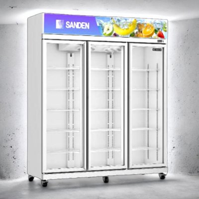 ตู้แช่ 3 ประตู ยี่ห้อ SANDEN รุ่น YPC-1650 (W) สีขาว ตู้แช่ 3 ประตู ยี่ห้อ SANDEN รุ่น YPC-1650 (W) สีขาว