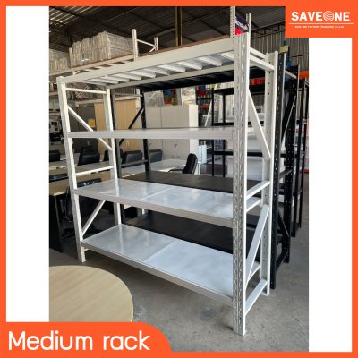 Medium Rack ขนาด L2000 x D.600 x H.2000 mm. รุ่น 200 Kg/Layer