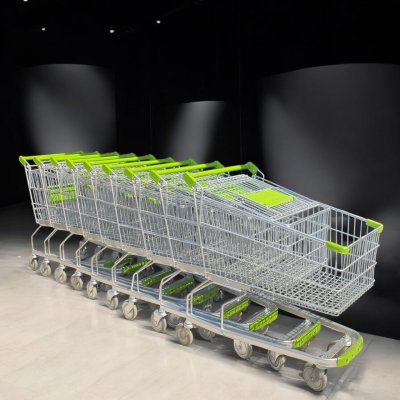 รถเข็นช้อปปิ้ง (Shopping cart) ขนาด150ลิตร มือสอง รถเข็นช้อปปิ้ง (Shopping cart) ขนาด150ลิตร มือสอง