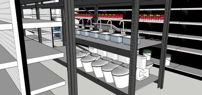 ชั้นวางสินค้า แบบร้านวัสดุก่อสร้าง ชั้นวางสินค้า แบบร้านวัสดุก่อสร้าง