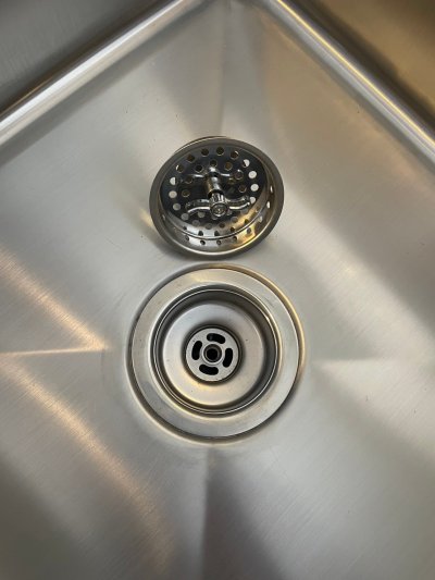 ซิงค์สแตนเลส 1 หลุม 1 ที่พัก (มีบาร์กั้น) ขนาด 60x120x100 cm