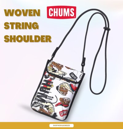 CHUMS RECYCLE CHUMS WOVEN STRING SHOULDER