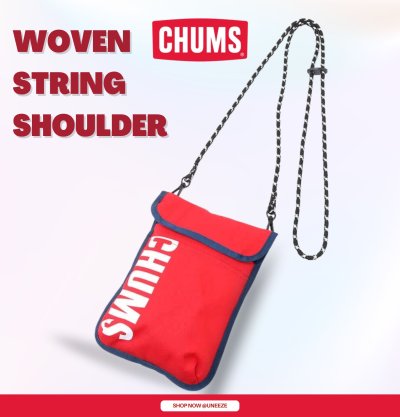 CHUMS RECYCLE CHUMS WOVEN STRING SHOULDER