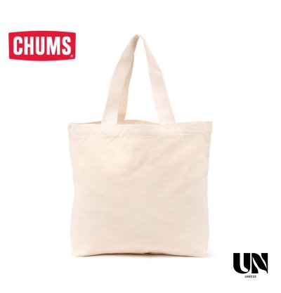 CHUMS BOOBY CANVAS TOTE - RED