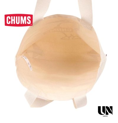 CHUMS BOOBY CANVAS TOTE - RED