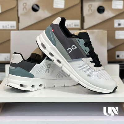 ON CLOUDDRIFT WHITE | ASPHALT [MEN]