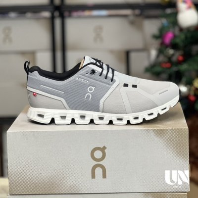 ON CLOUD 5 WATERPROOF GLACIER WHITE [MEN]