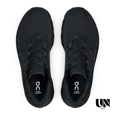 ON CLOUDMONSTER ALL BLACK [MEN]