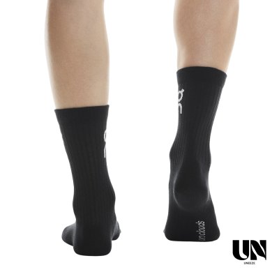 ON LOGO SOCK HIGH 3P - BLACK