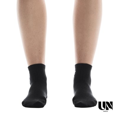 ON LOGO SOCK MID 3P - BLACK