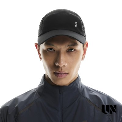 ON LIGHTWEIGHT CAP - BLACK