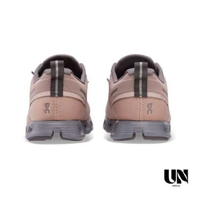 ON CLOUD 5 WATERPROOF ROSE FOSSIL [WOMEN]