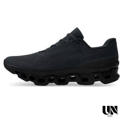 ON CLOUDMONSTER ALL BLACK [MEN]