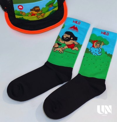 CAVEMAN WILD TOGETHER SOCK