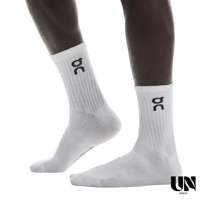 ON LOGO SOCK HIGH 3P - WHITE