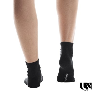 ON LOGO SOCK MID 3P - BLACK