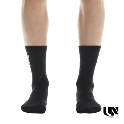 ON LOGO SOCK HIGH 3P - BLACK