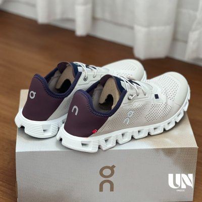 ON CLOUD 5 COAST SAND | MULBERRY [WOMEN]
