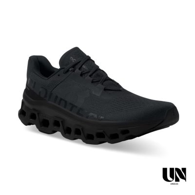 ON CLOUDMONSTER ALL BLACK [MEN]