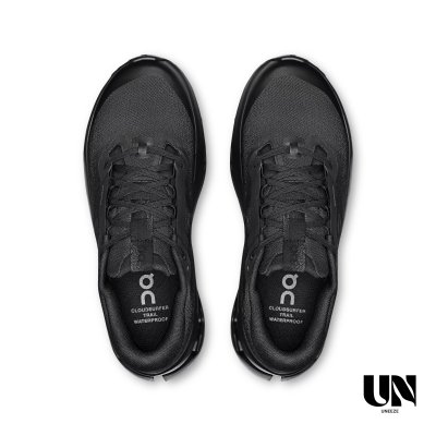 ON CLOUDSURFER TRAIL 2 WATERPROOF BLACK | BLACK [WOMEN]