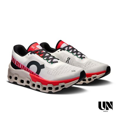 ON CLOUDMONSTER 2 IVORY | RED [WOMEN]