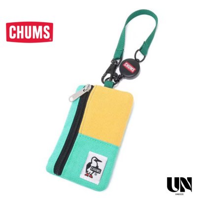 CHUMS COMMUTER PASS CASE SWEAT NYLON