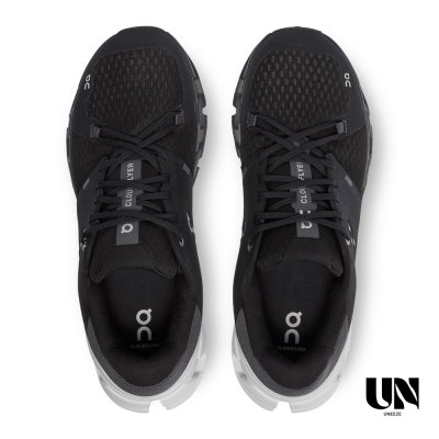 ON CLOUDFLYER 4 WIDE BLACK | WHITE [MEN]