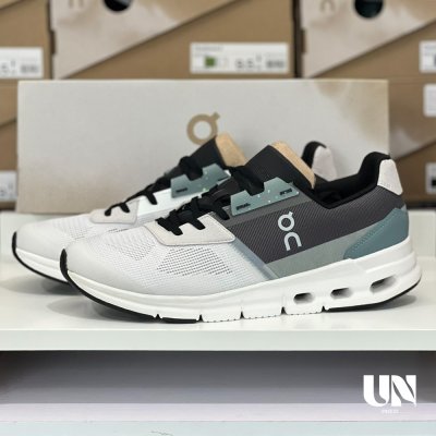 ON CLOUDDRIFT WHITE | ASPHALT [MEN]