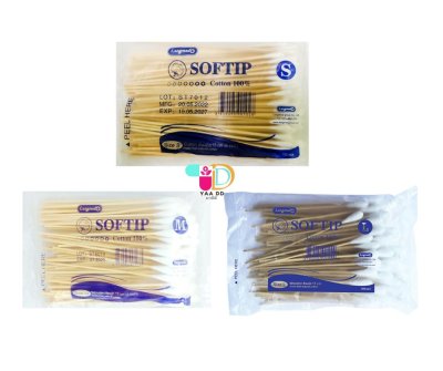 ซอฟทิป SOFTIP ไม้พันสำลี ( S / M / L )