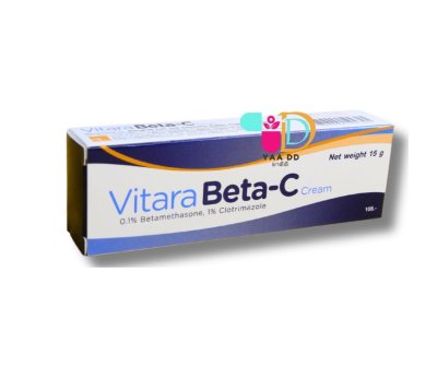 ไวทาร่า เบต้า-ซี ครีม ทาเชื้อรา แก้คัน 15กรัม VITARA BETA-C CREAM
