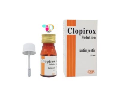 โคลพิรอกซ์ CLOPIROX ยาทาฆ่าเชื้อราชนิดน้ำ ขนาด 15 มล.