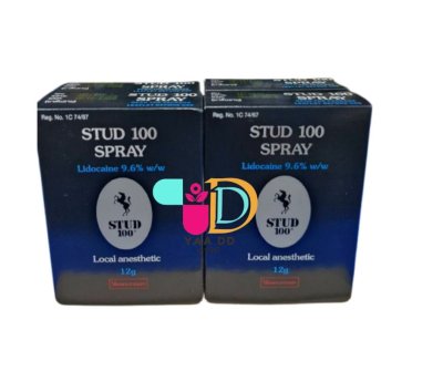 สตุด สเปรย์ชะลอการหลั่ง สำหรับคุณผู้ชาย STUD100 SPRAY 12G.