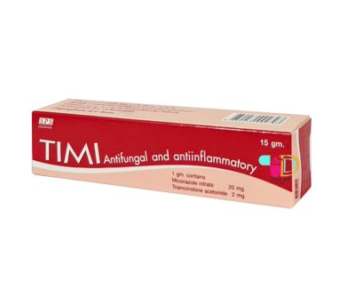 ทีมี ครีม ทาฆ่าเชื้อรา แก้คัน TIMI  CREAM 15GM