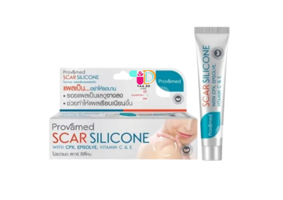 โปรวาเมด สการ์ ซิลิโคน ทาแผลเป็น PROVAMED SCAR SILICONE 10G.