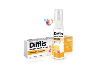 ดิฟฟลิส เฮอร์เบิ้ล เมาท์ สเปรย์ DIFFLIS HERBAL MOUTH SPRAY