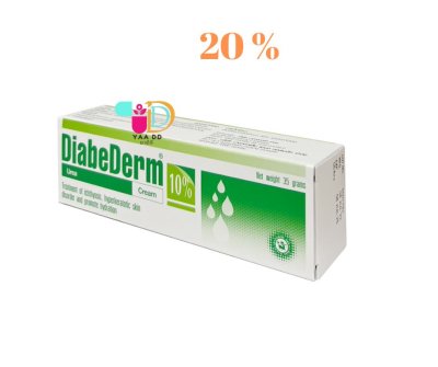 ไดอะบีเดิร์ม ยูเรียครีม เพิ่มความชุ่มชื้นผิว DIABEDERM CREAM 10%35G.(เขียว)