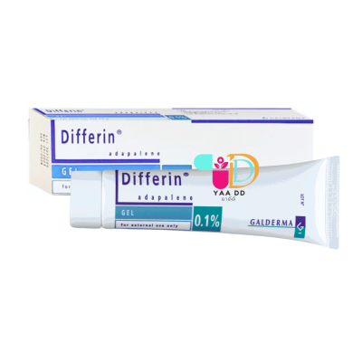 ดิฟเฟอรีน เจล 0.1% ขนาด 15 กรัม DIFFERIN GEL 15G.