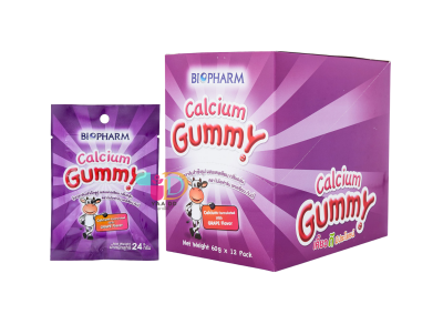 ไบโอฟาร์ม แคลเซียม กัมมี่ BIOPHARM Calcium Gummy 24g